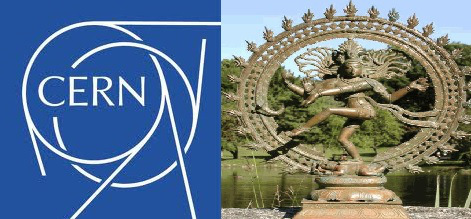 Cern-Logo und Shiva